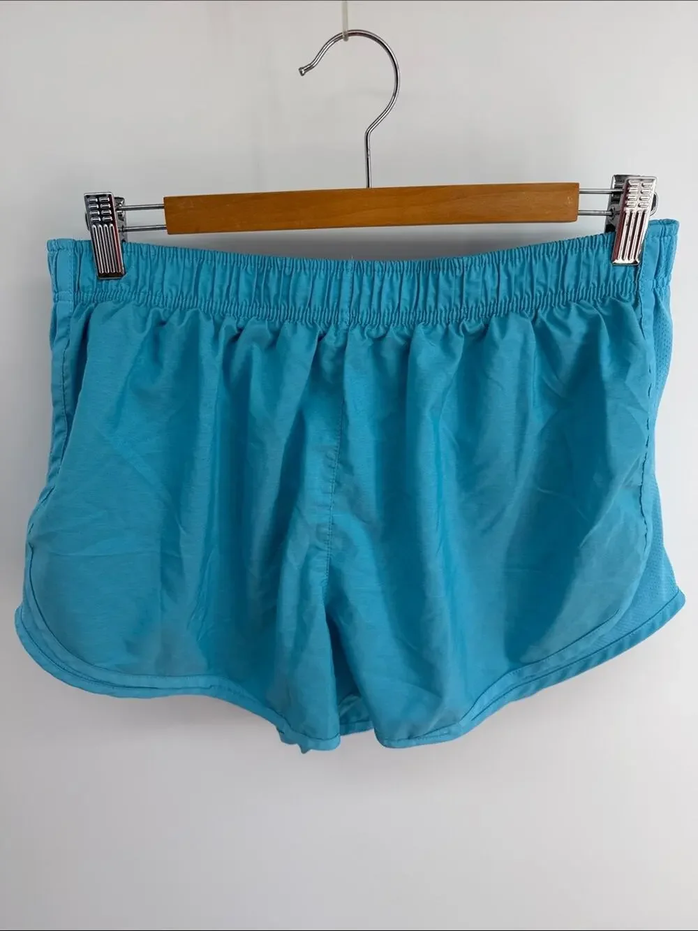 Nike Dri Fit elastic waist pull on athletic athleisure lined running shorts XL